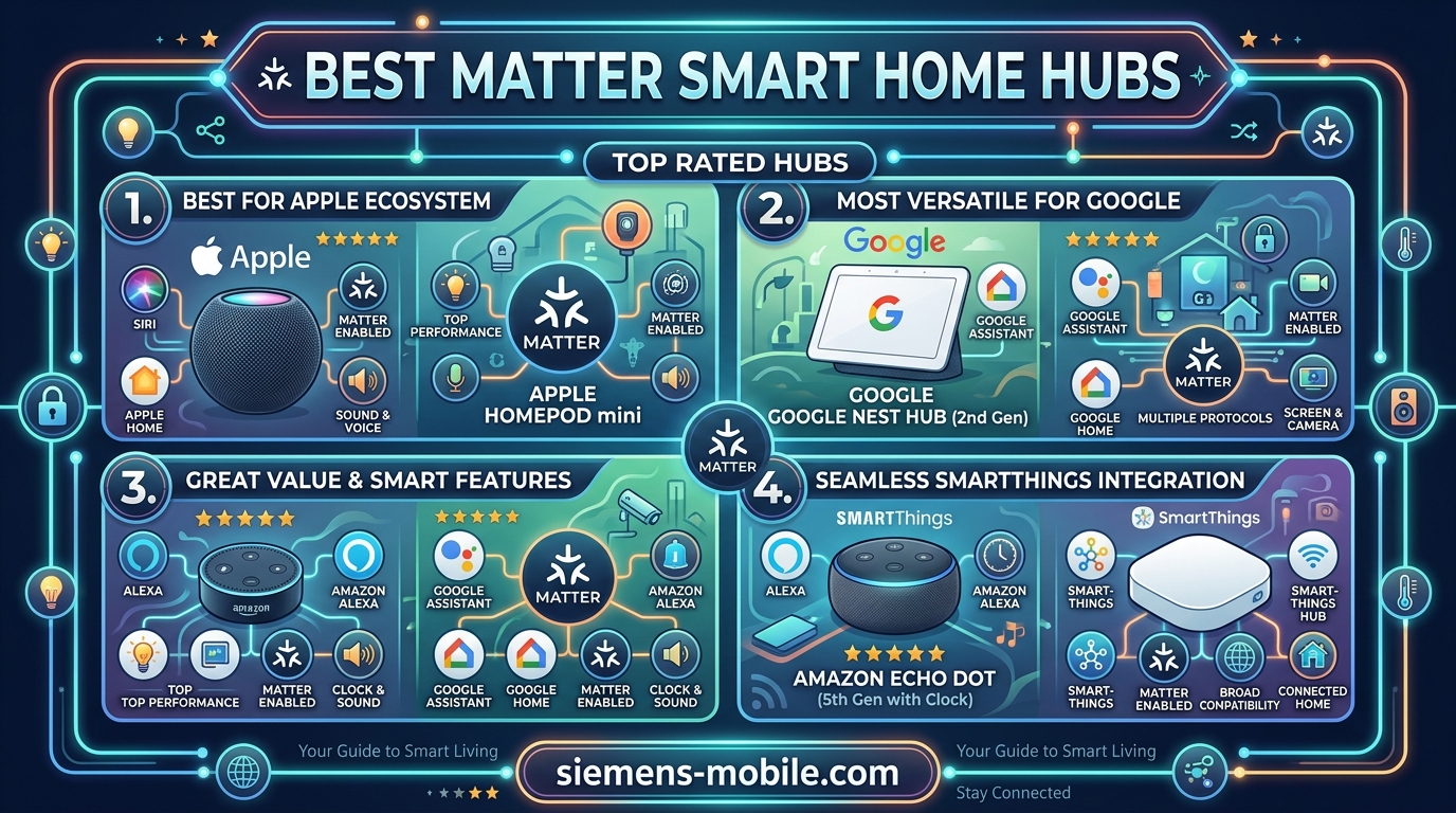 Best Matter Smart Home Hubs
