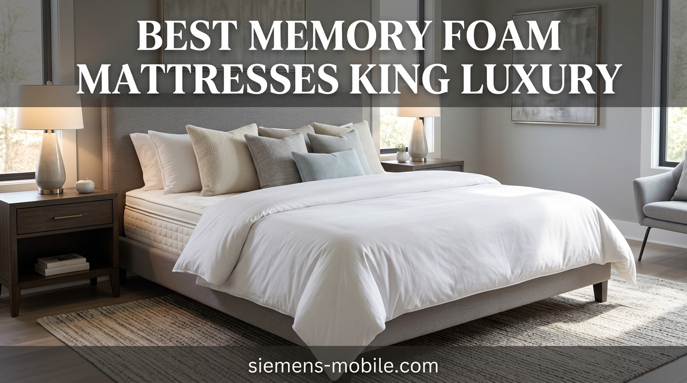 Best Memory Foam Mattresses King Luxury