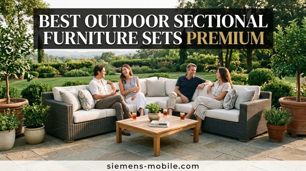 Best Outdoor Sectional Furniture Sets Premium