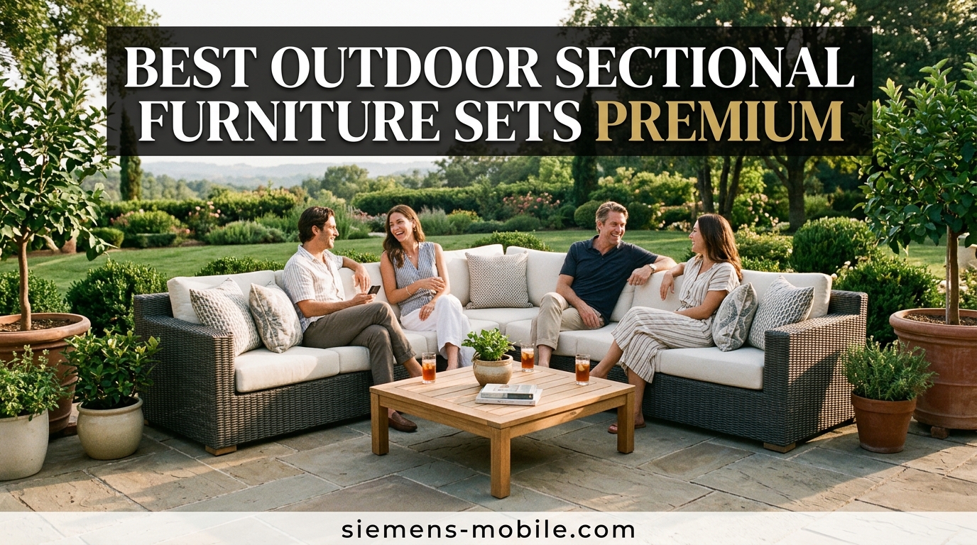 Best Outdoor Sectional Furniture Sets Premium