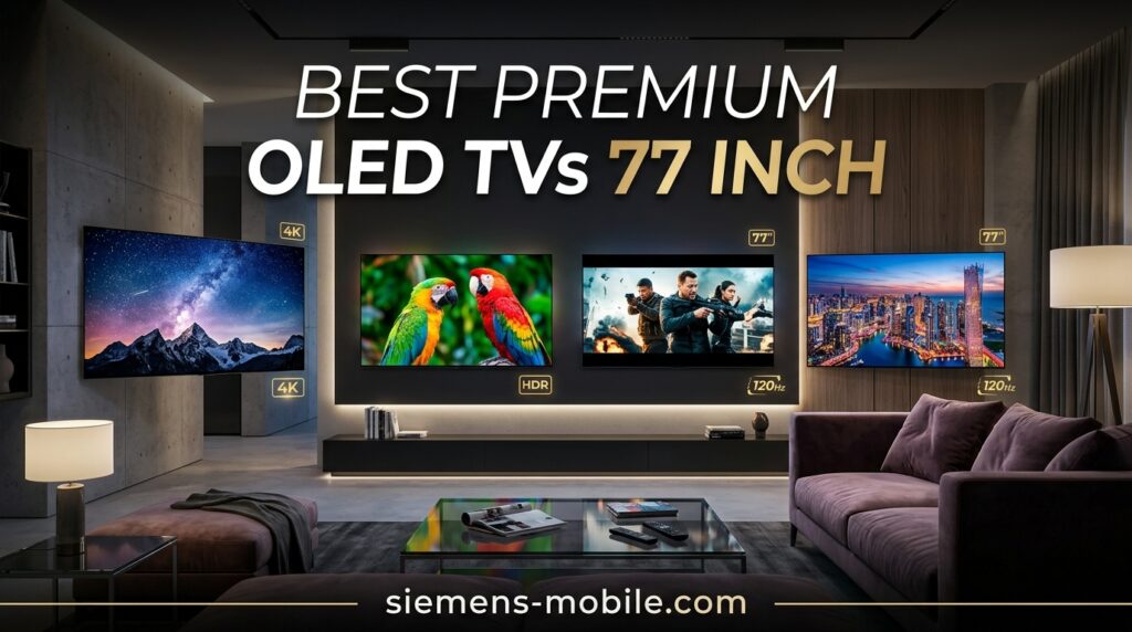 Best Premium OLED TVs 77 Inch