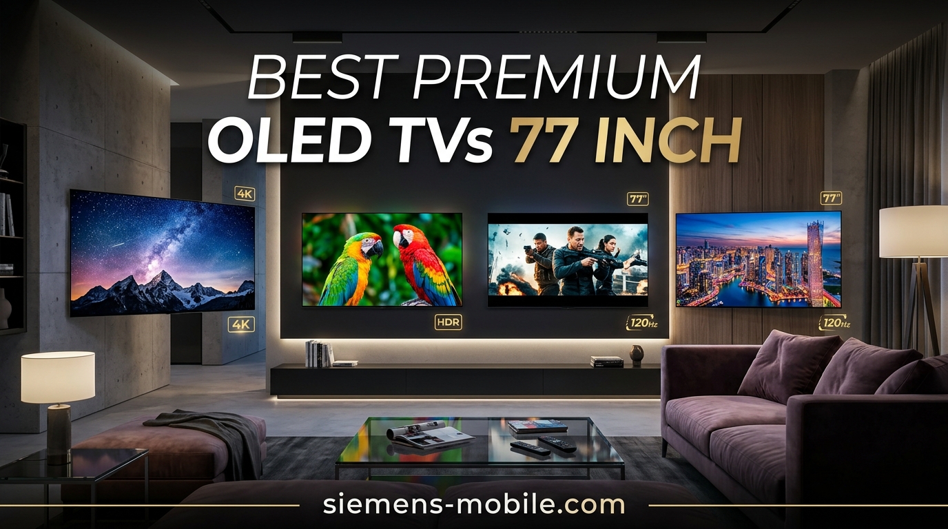 Best Premium OLED TVs 77 Inch