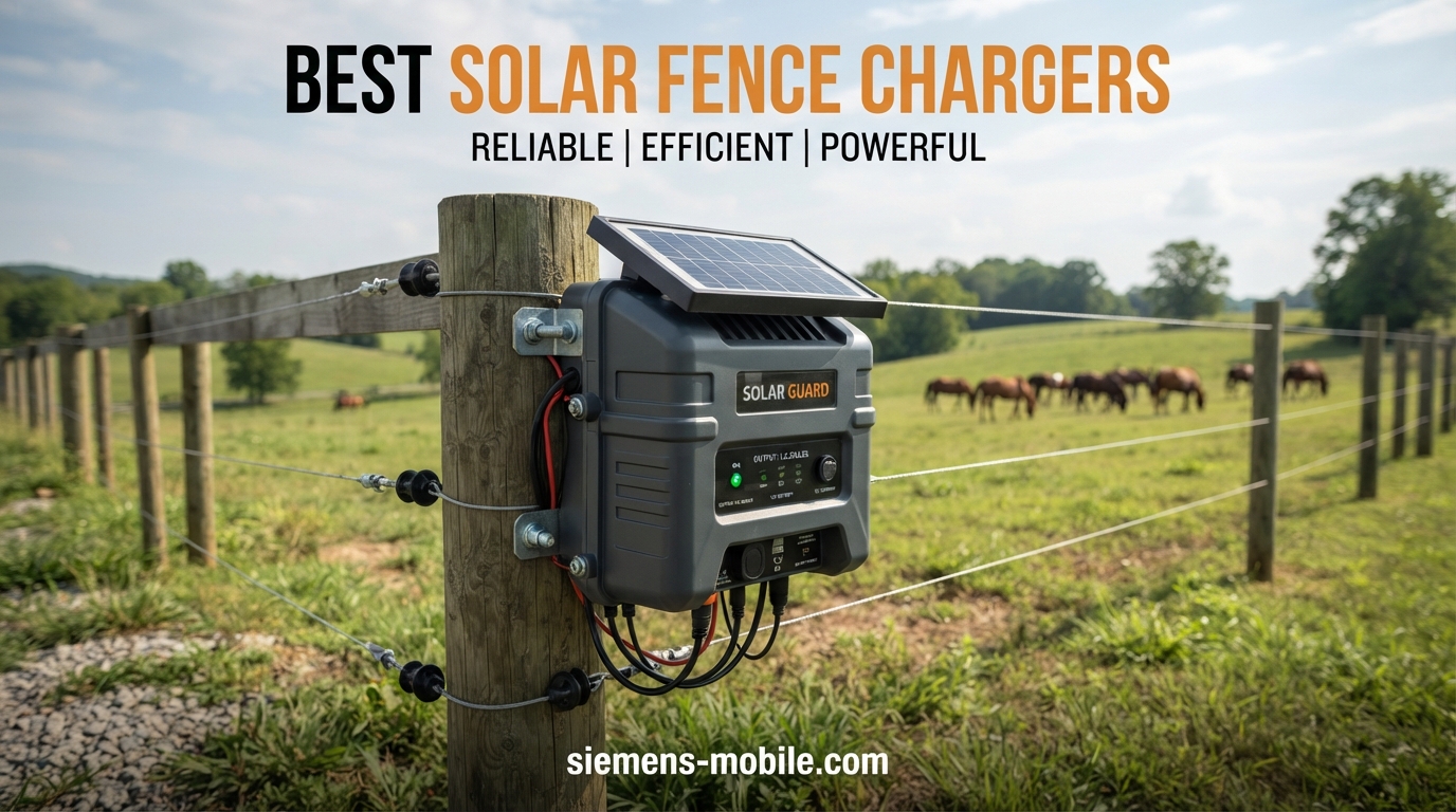 Best Solar Fence Chargers