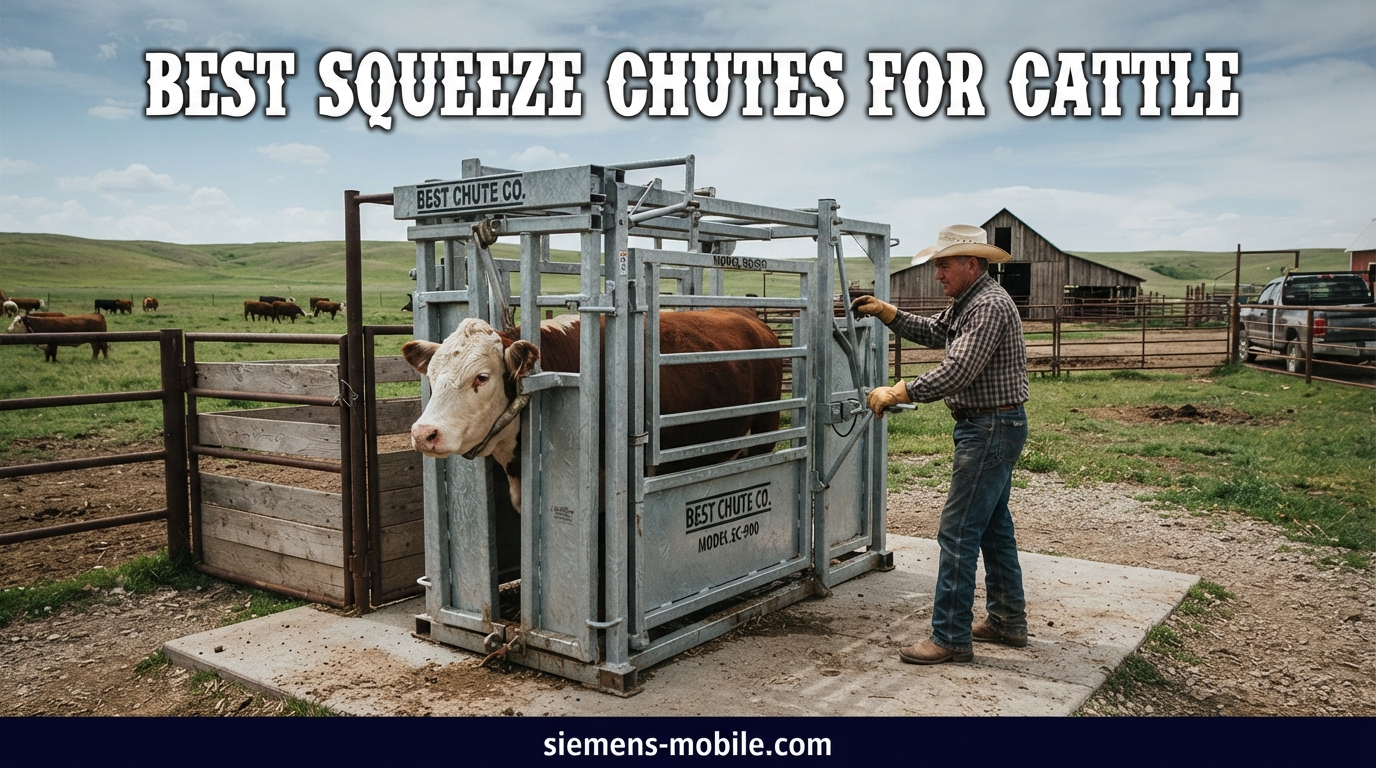 Best Squeeze Chutes for Cattle
