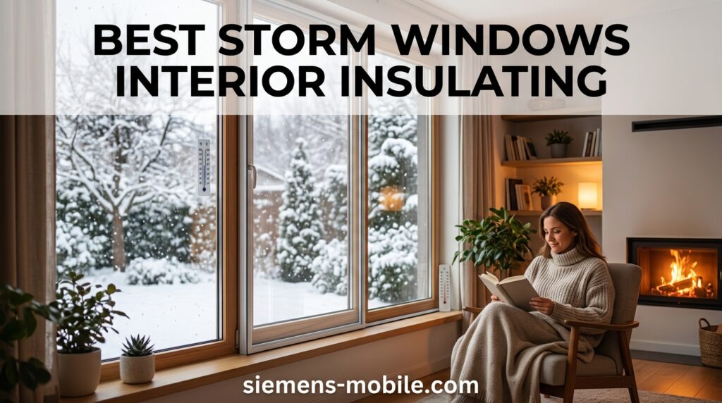 Best Storm Windows Interior Insulating