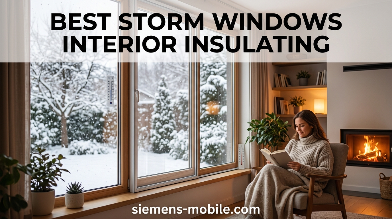 Best Storm Windows Interior Insulating