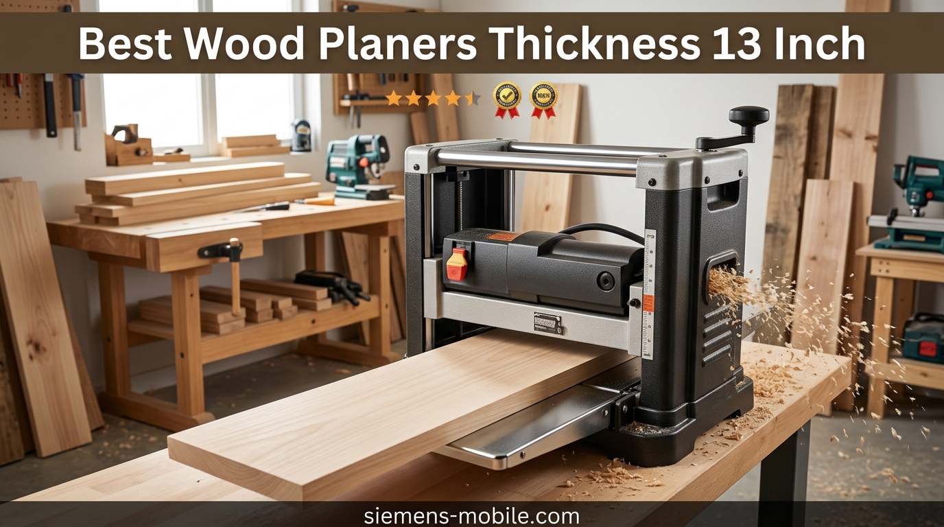 Best Wood Planers Thickness 13 Inch