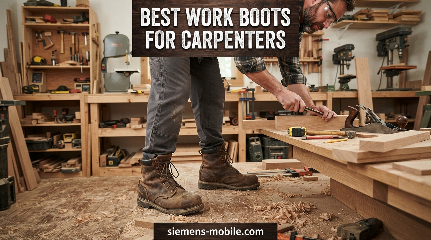 Best Work Boots for Carpenters