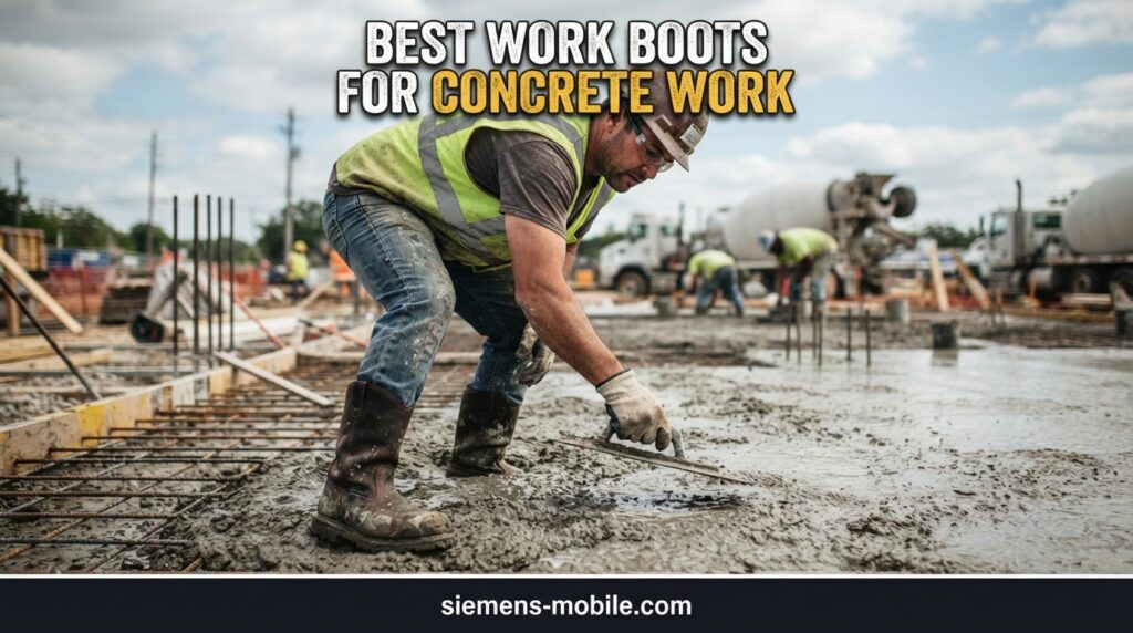 Best Work Boots for Concrete Work