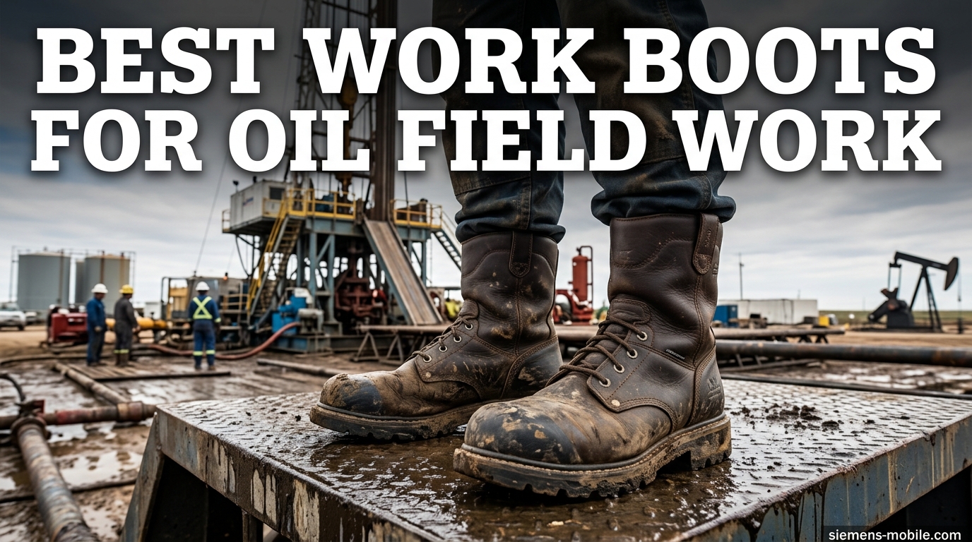Best Work Boots for Oil Field Work