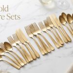 best gold flatware sets