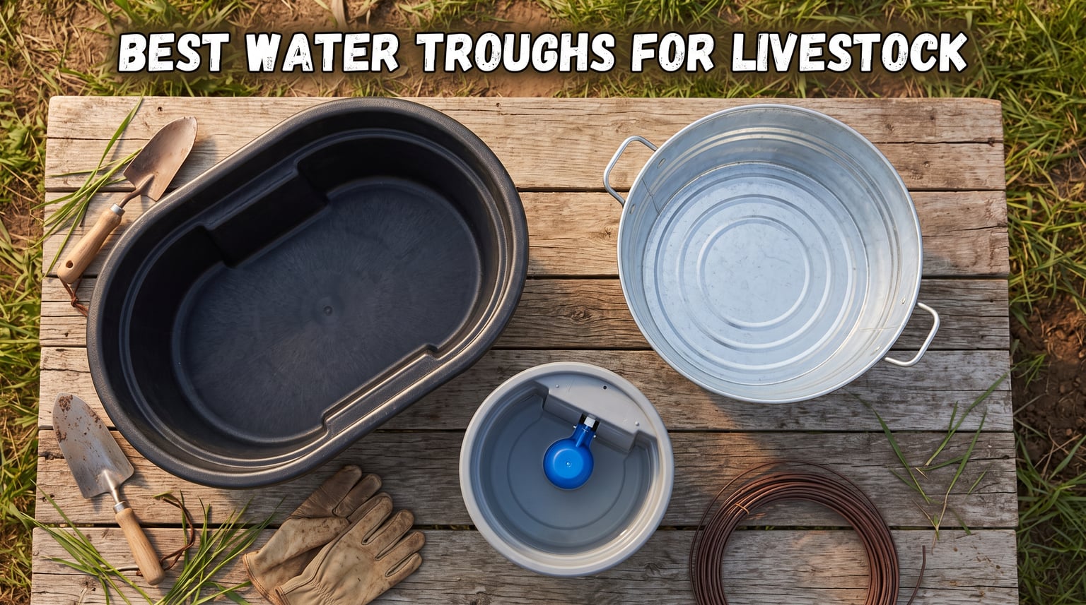 best water troughs for livestock