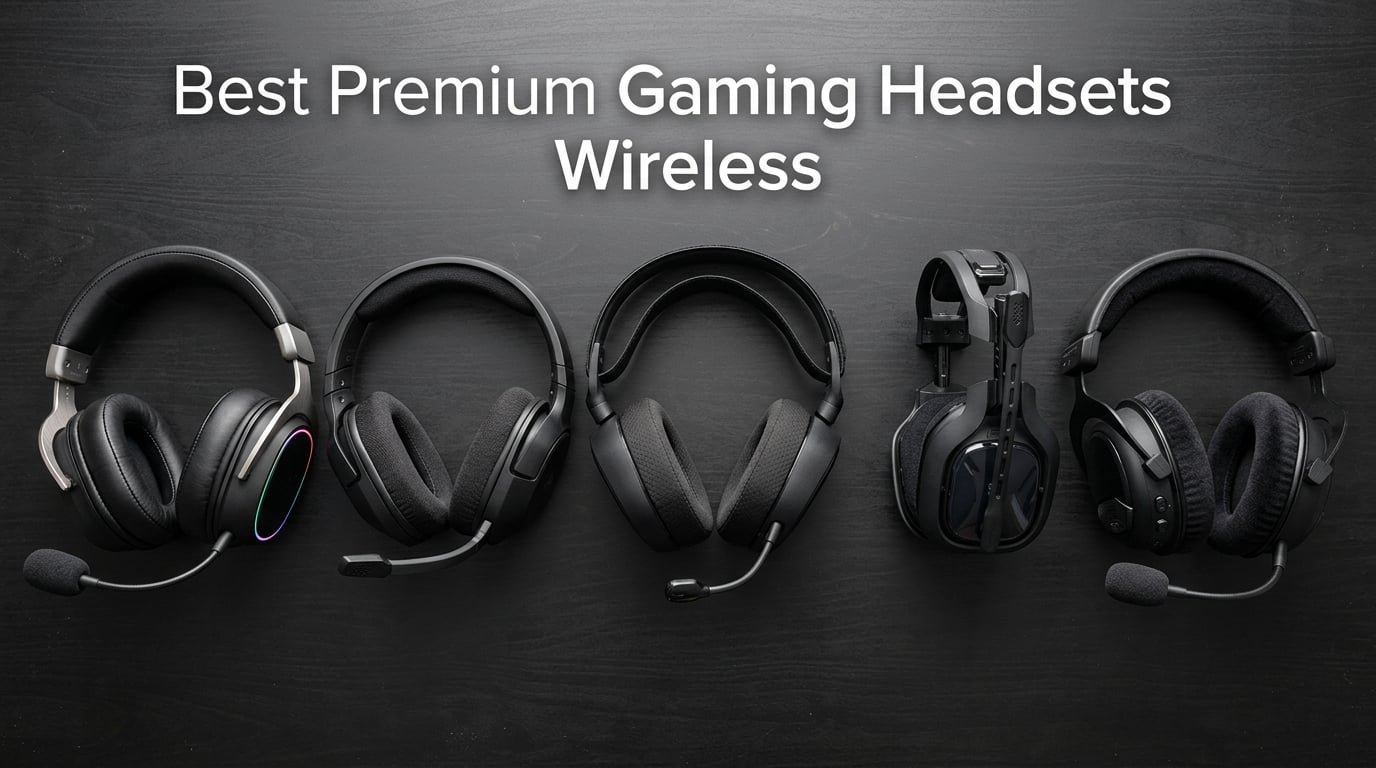 best premium gaming headsets wireless