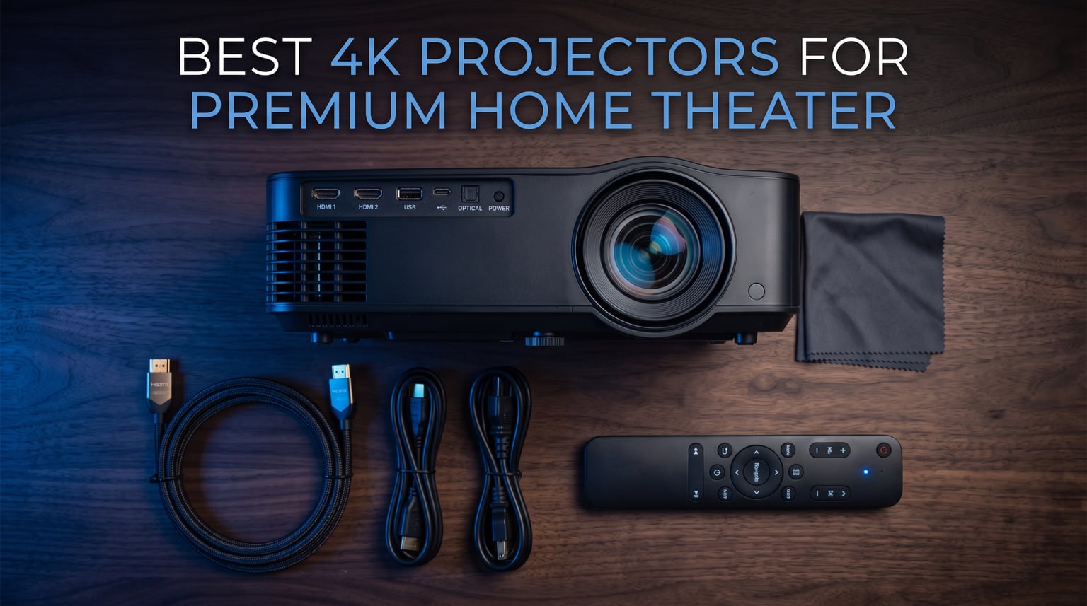 best 4k projectors home theater premium