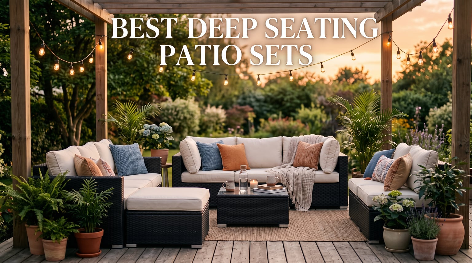best deep seating patio sets