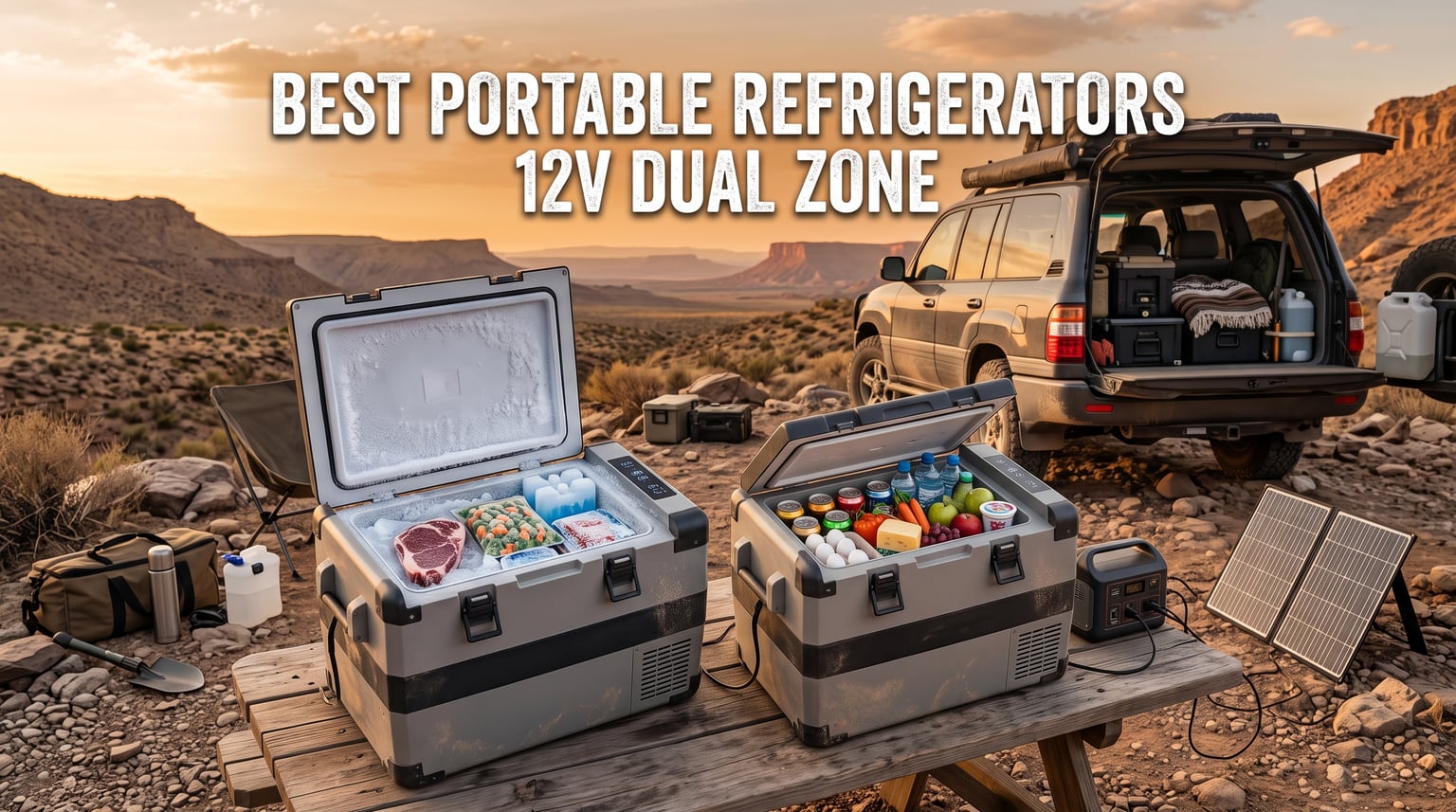 best portable refrigerators 12v dual zone