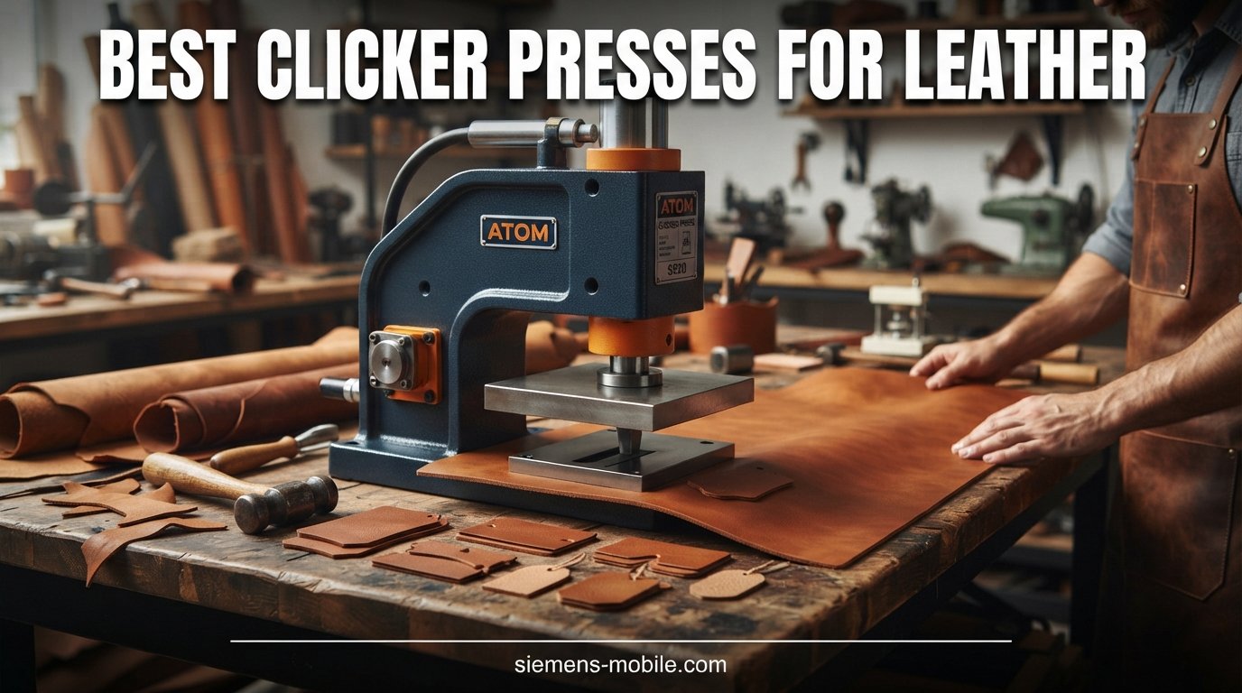 best clicker presses for leather