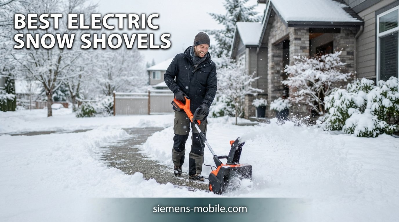 best electric snow shovels