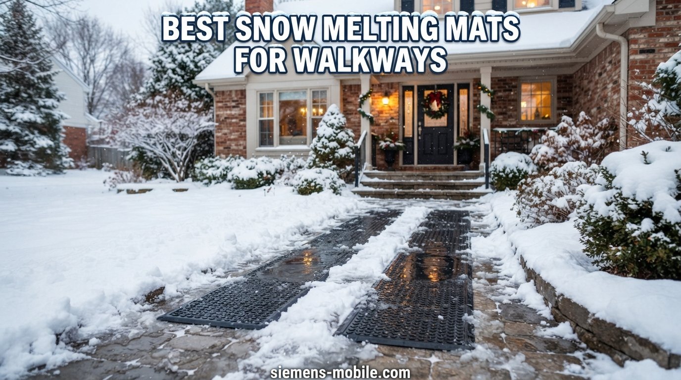 best snow melting mats for walkways