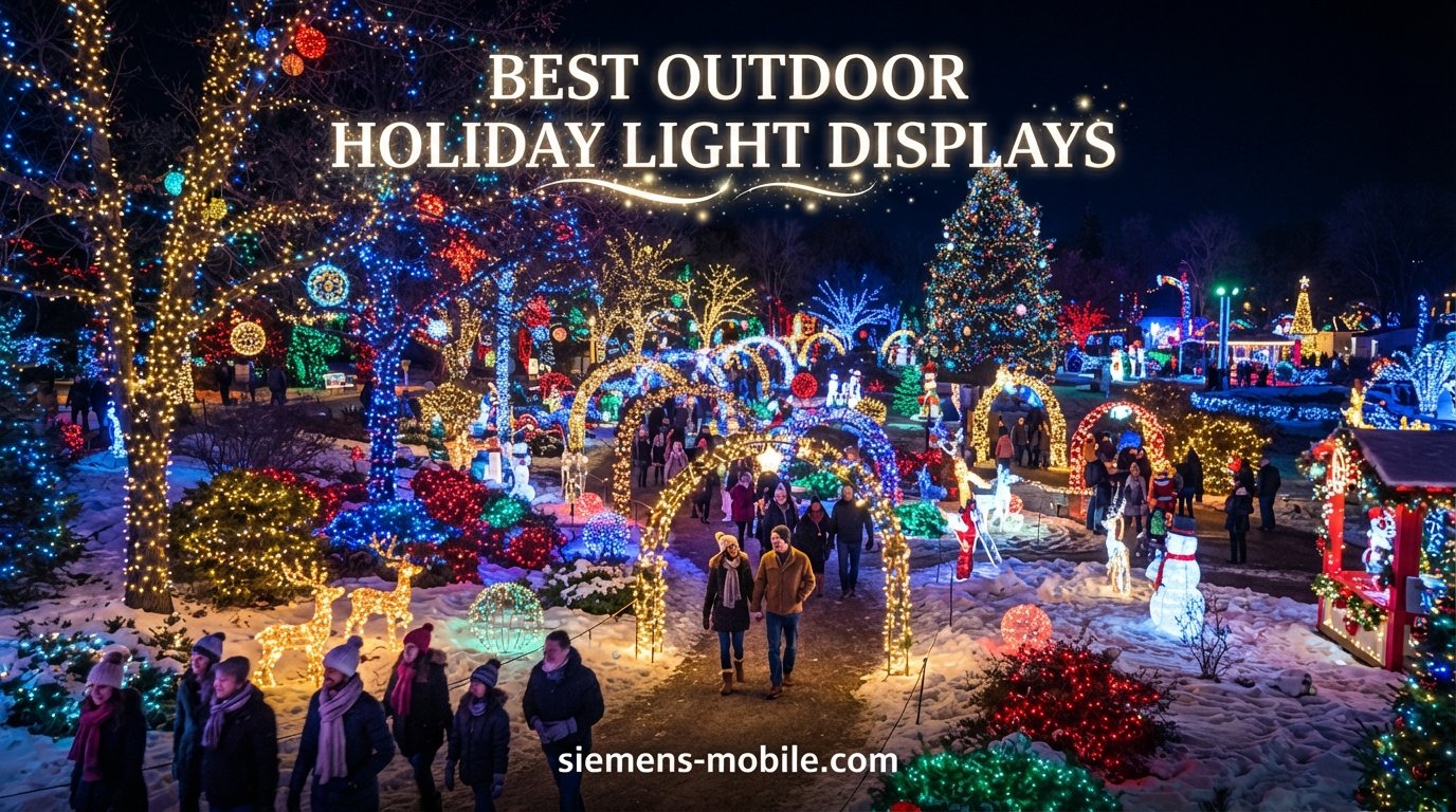 best outdoor holiday light displays