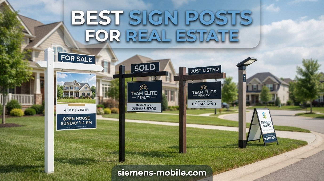 best sign posts for real estate