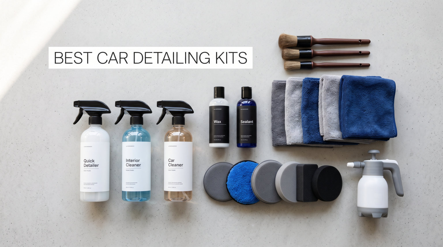 best car detailing kits