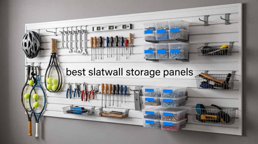 best slatwall storage panels