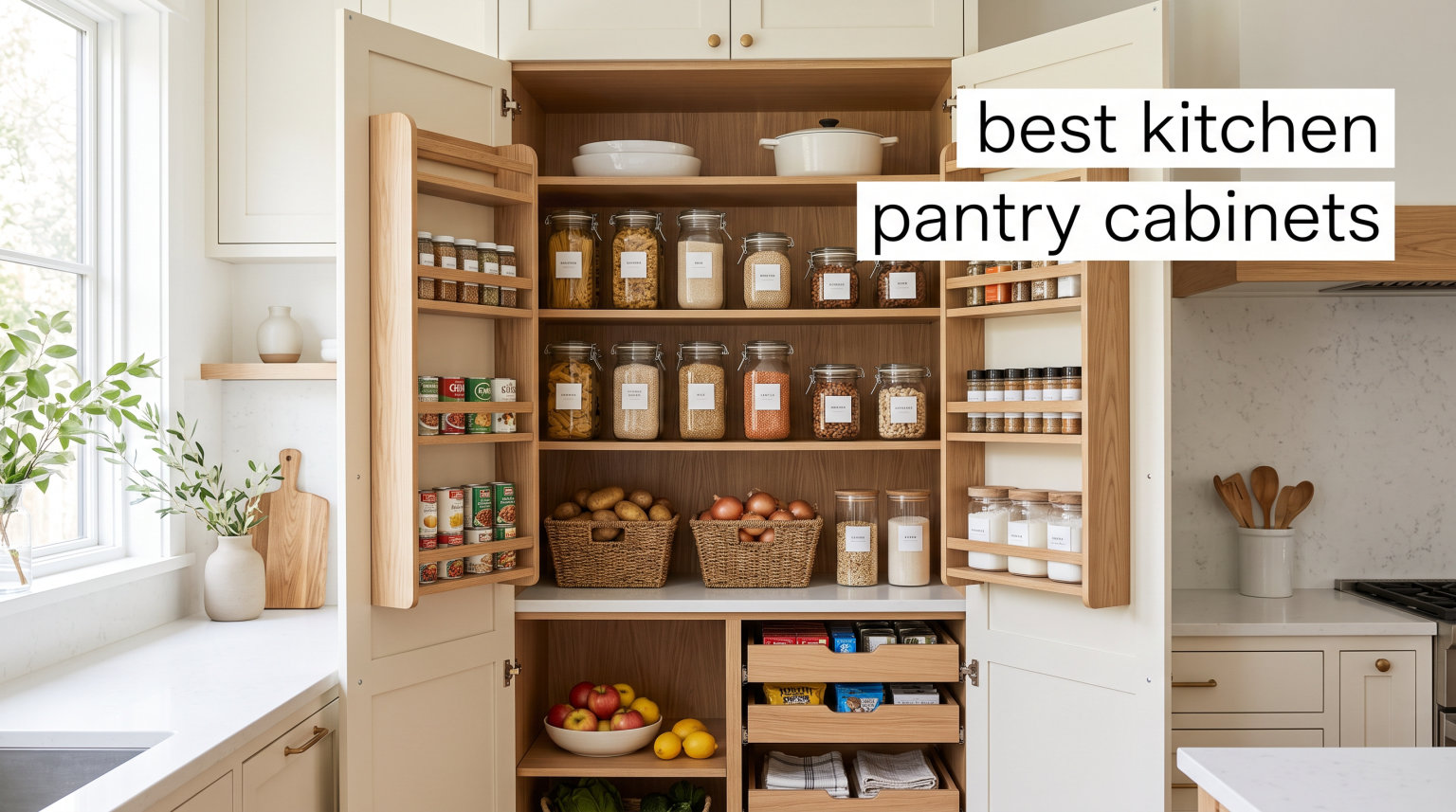 best kitchen pantry cabinets