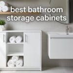 best bathroom storage cabinets