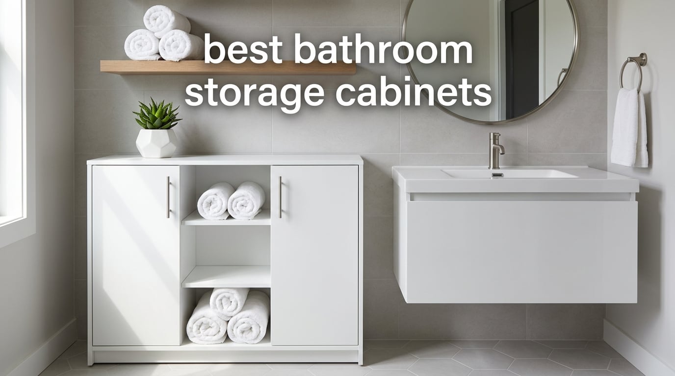 best bathroom storage cabinets