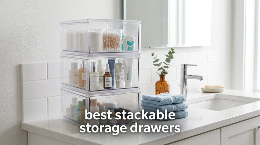 best stackable storage drawers
