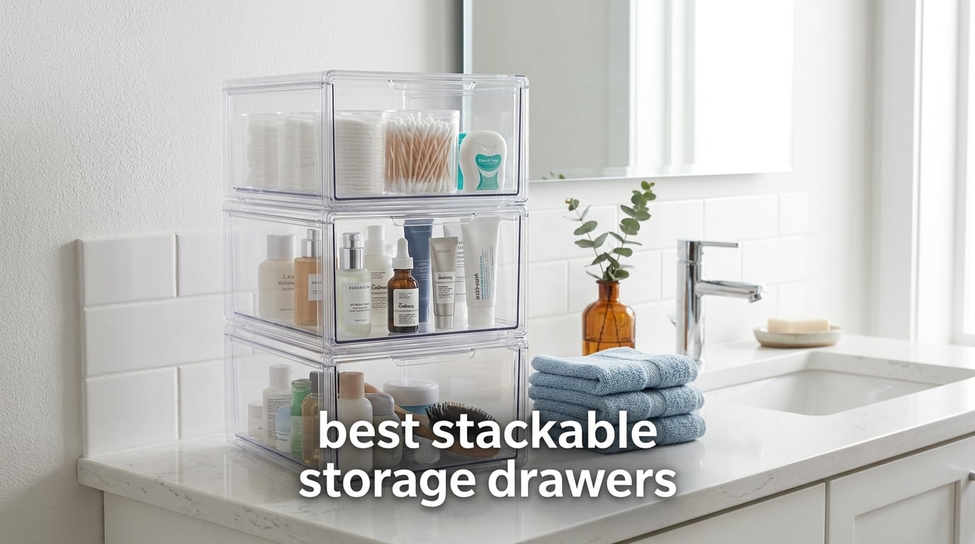best stackable storage drawers