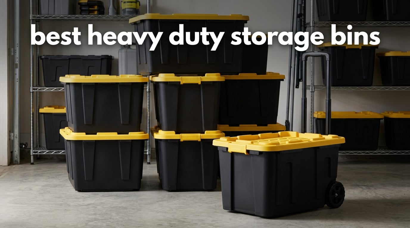 best heavy duty storage bins