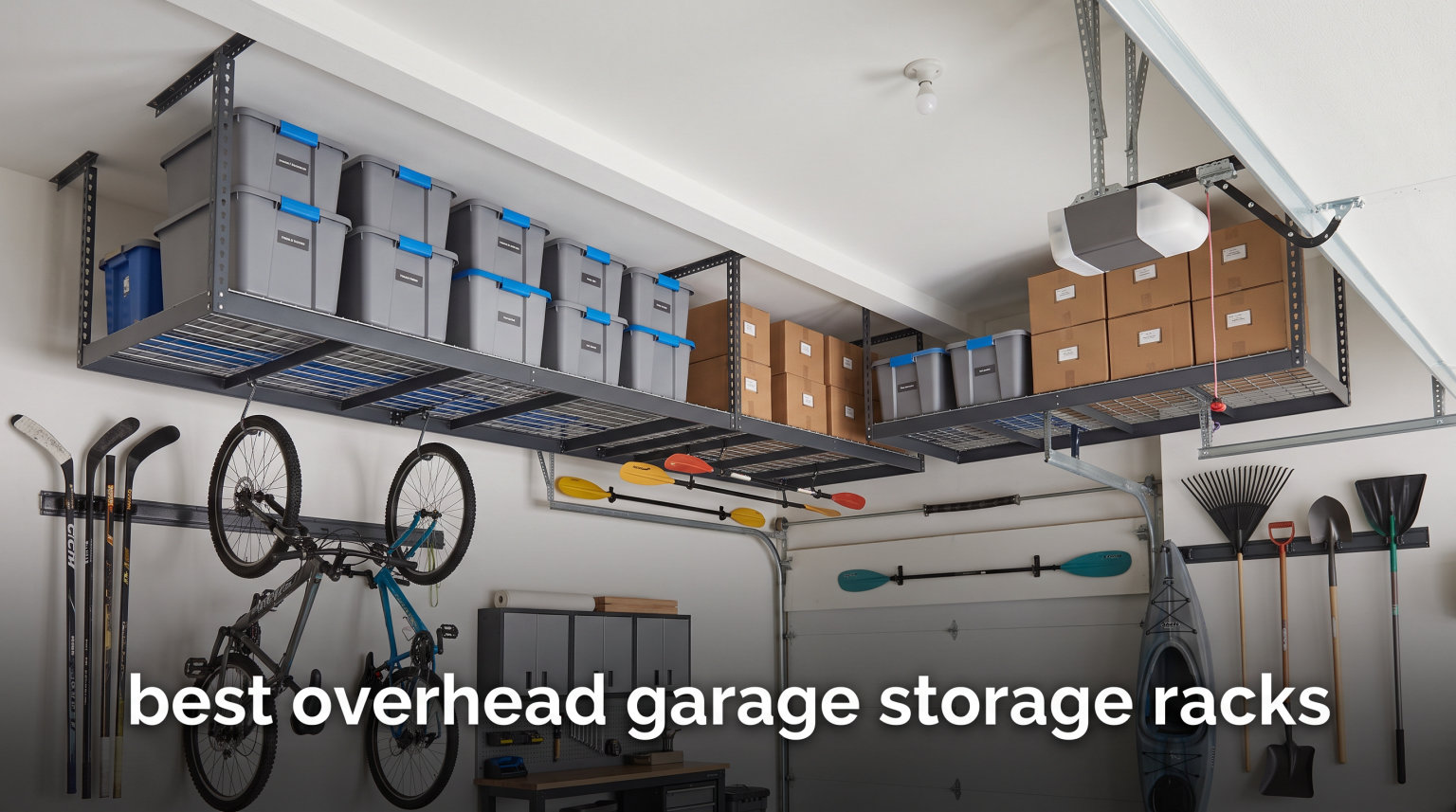best overhead garage storage racks