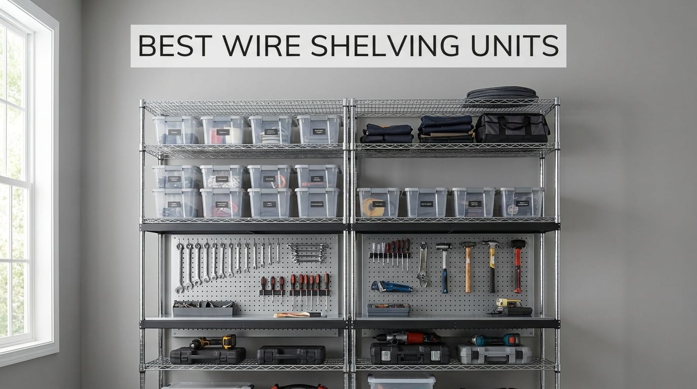 best wire shelving units