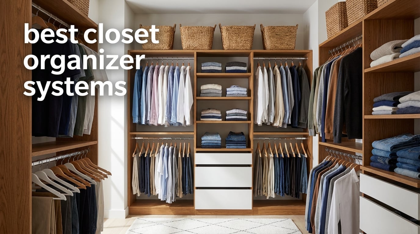 best closet organizer systems