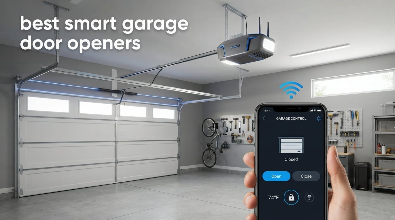 best smart garage door openers