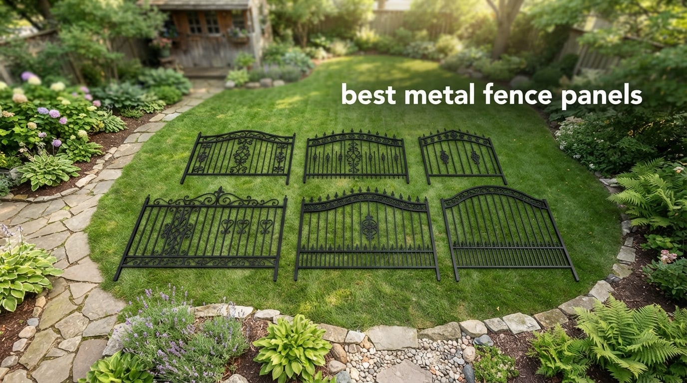 best metal fence panels
