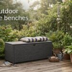 best outdoor storage benches