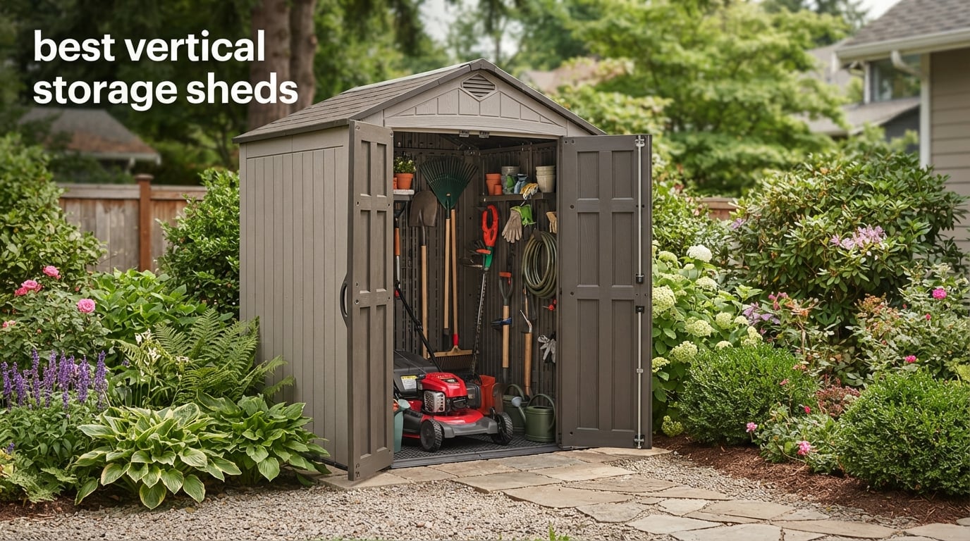 best vertical storage sheds