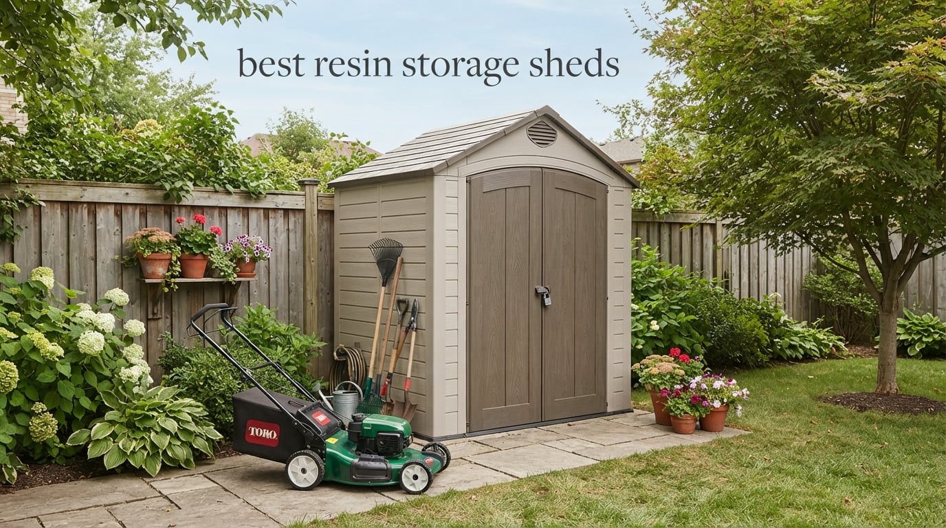 best resin storage sheds