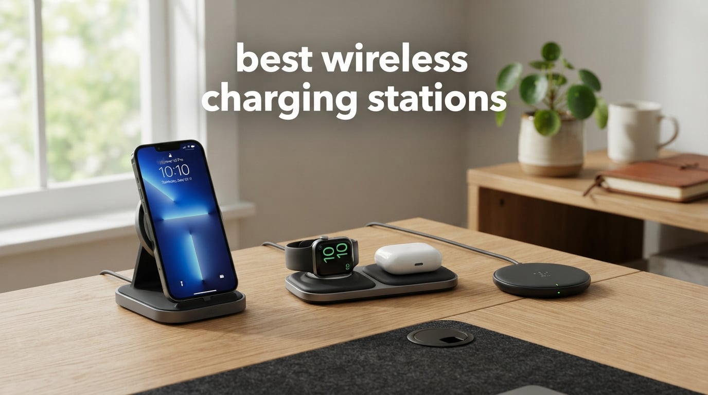 best wireless charging stations