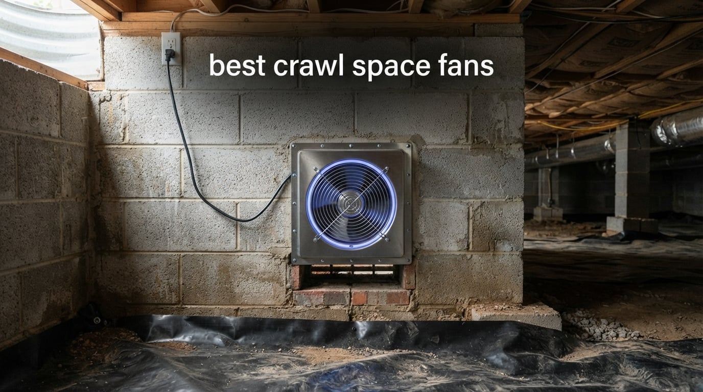 best crawl space fans