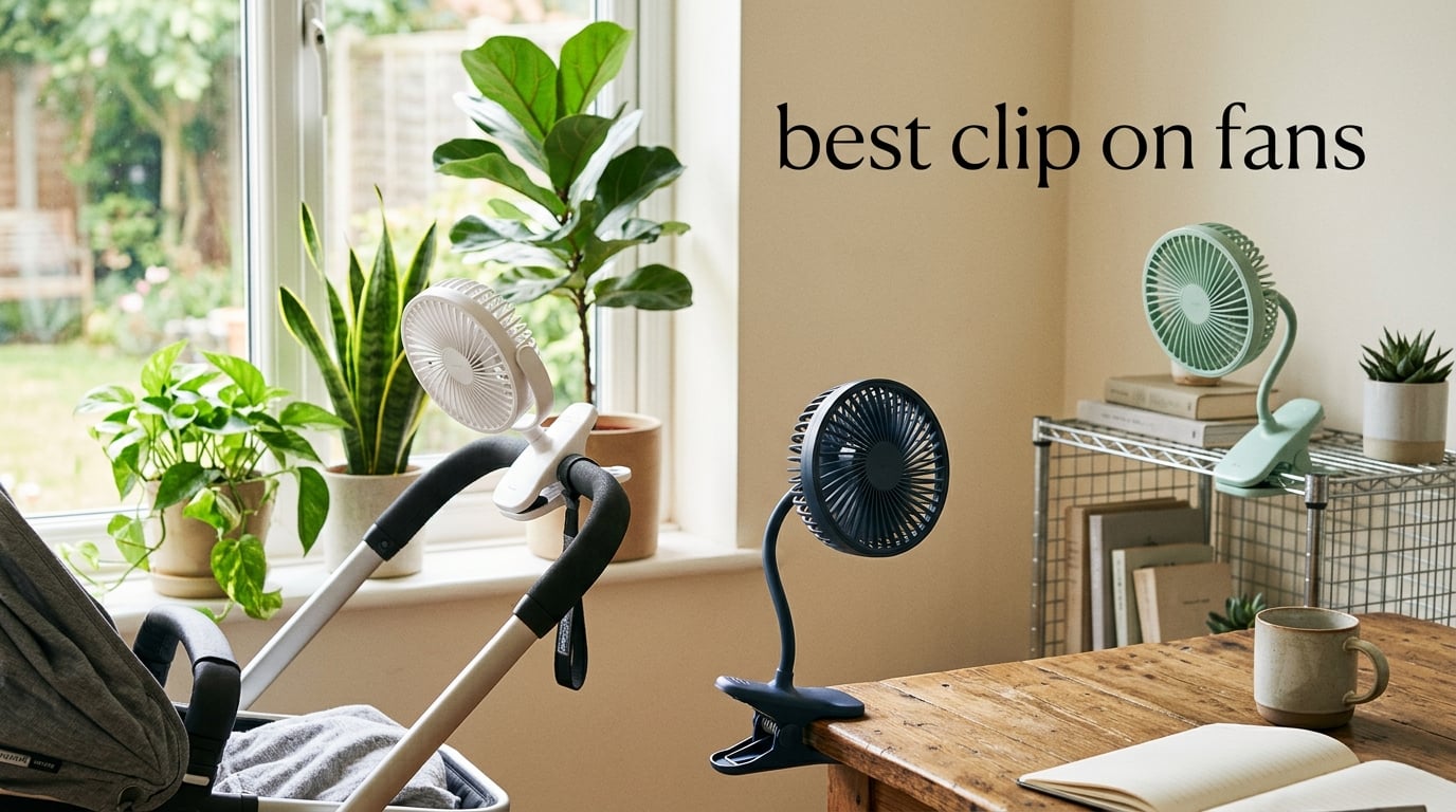 best clip on fans