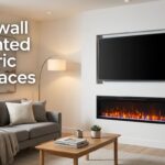 best wall mounted electric fireplaces