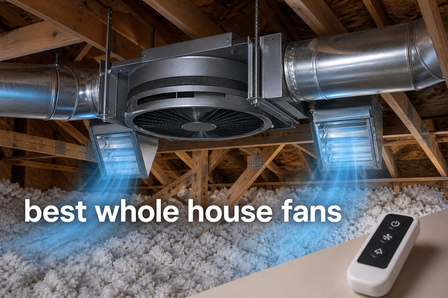 best whole house fans