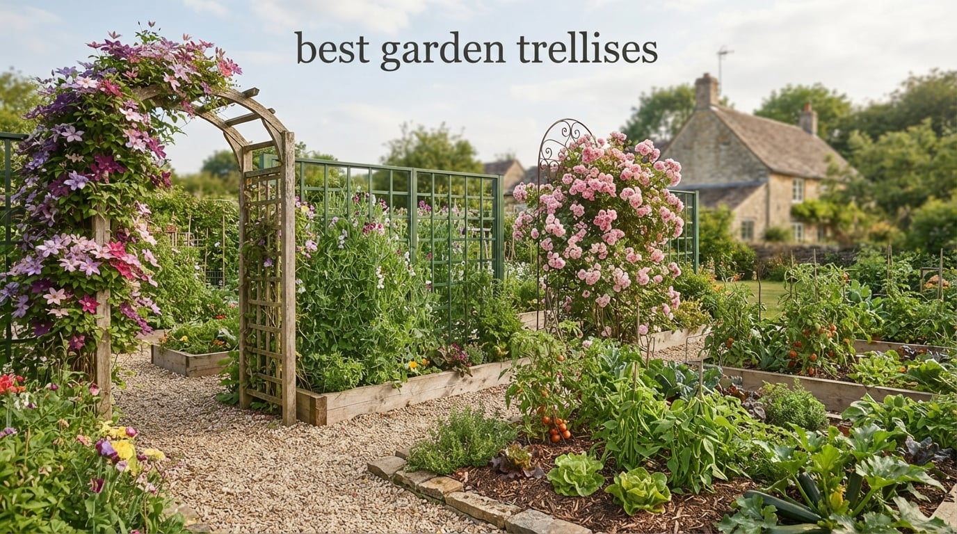 best garden trellises