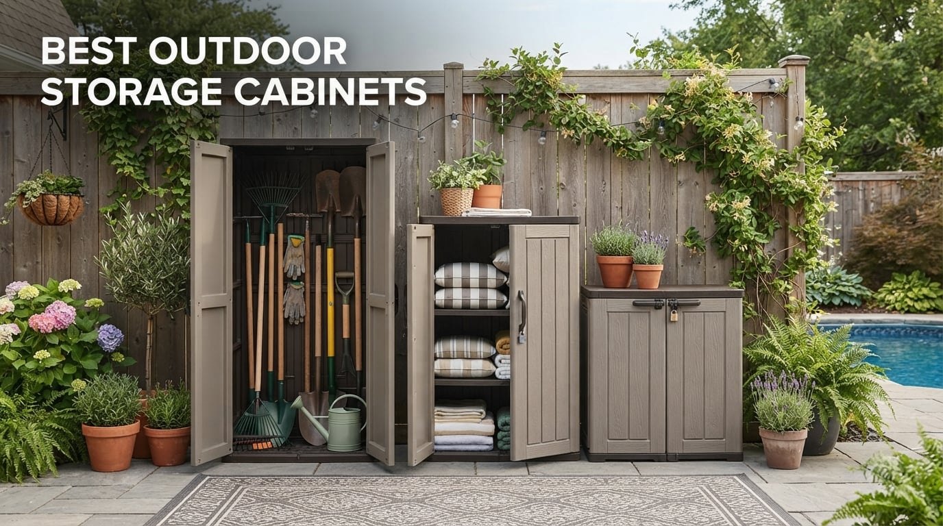 best outdoor storage cabinets