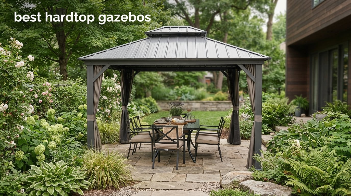 best hardtop gazebos