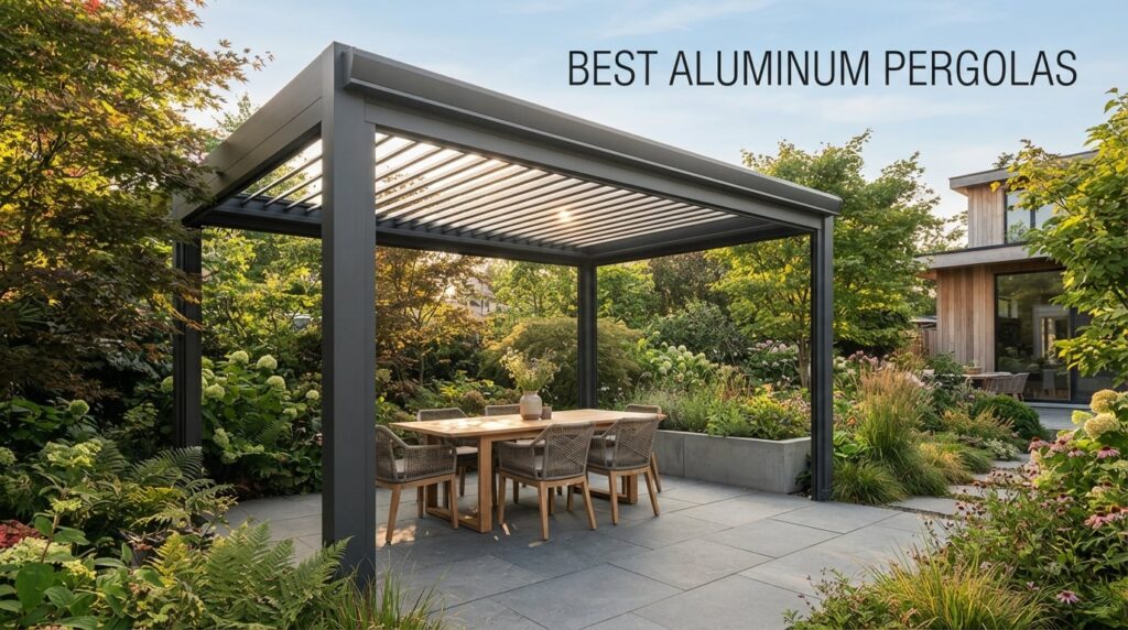 best aluminum pergolas